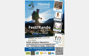Festi Rando Fête de la randonnée